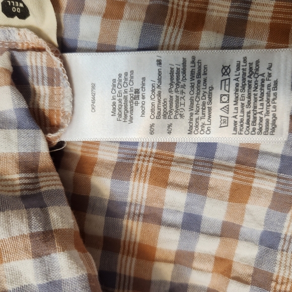 Madewell Easy Plaid Ruffled Tank Blouse NOWT - Picture 4 of 4